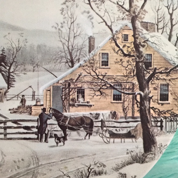 Vintage courier and Ives tin - Picture 5 of 10